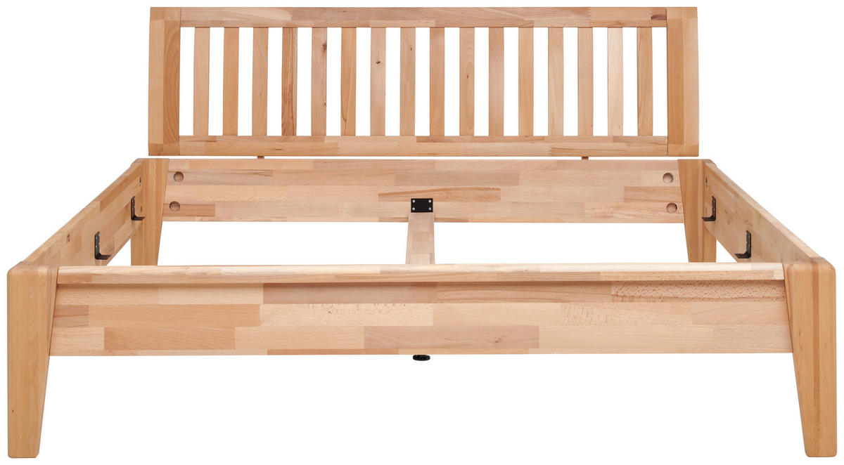 ÁGY 180/200 cm  geszt bükk  - geszt bükk, Natur, fa (180/200cm) - MID.YOU