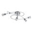 LED-DECKENLEUCHTE - Nickelfarben, Design, Metall (66/21/36cm) LED-DECKENLEUCHTE - Nickelfarben, Design, Metall (66/21/36cm)