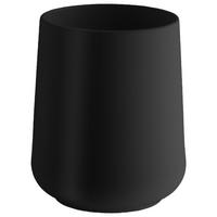 ZAHNPUTZBECHER  - Schwarz, Basics, Kunststoff (12/5,5/9,2cm)