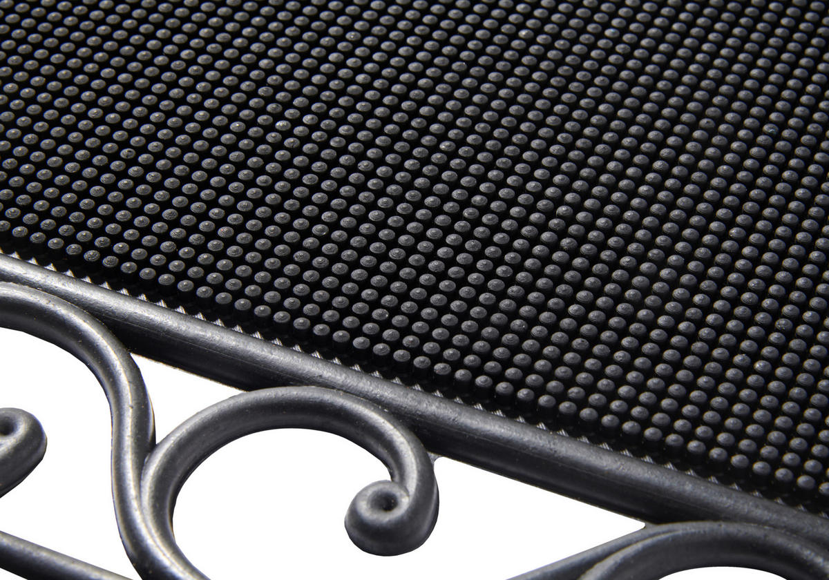 FUßMATTE  45/75 cm  Schwarz  - Schwarz, Basics, Kunststoff (45/75cm)