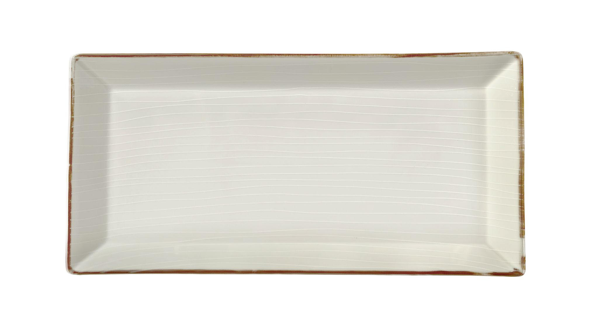 SERVIERPLATTE   18/36 cm   - Beige, Design, Keramik (18/36cm) - Landscape