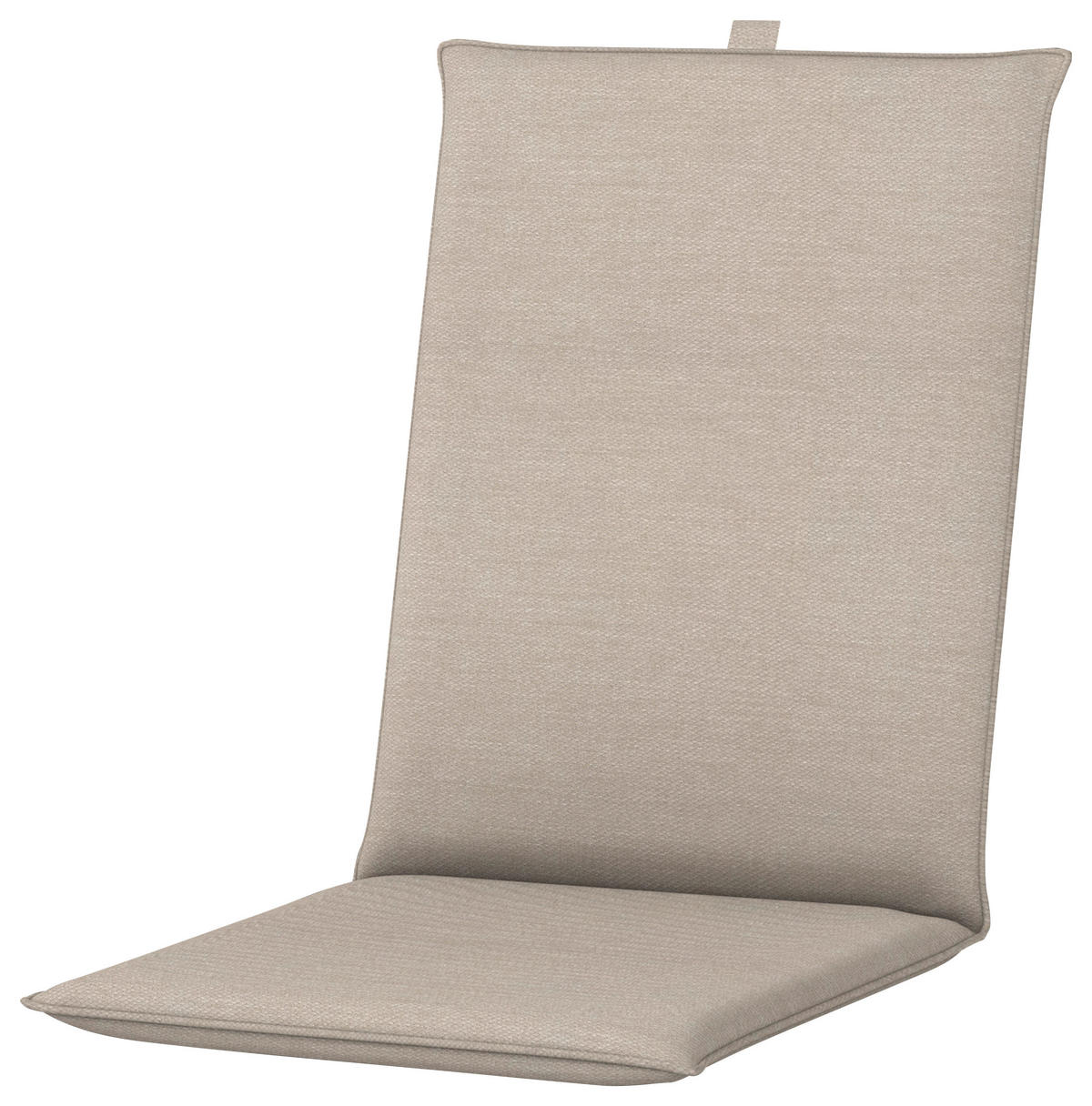 OUTDOORPOUF in  Uni  - Hellgrau, Basics, Textil (45/45cm)