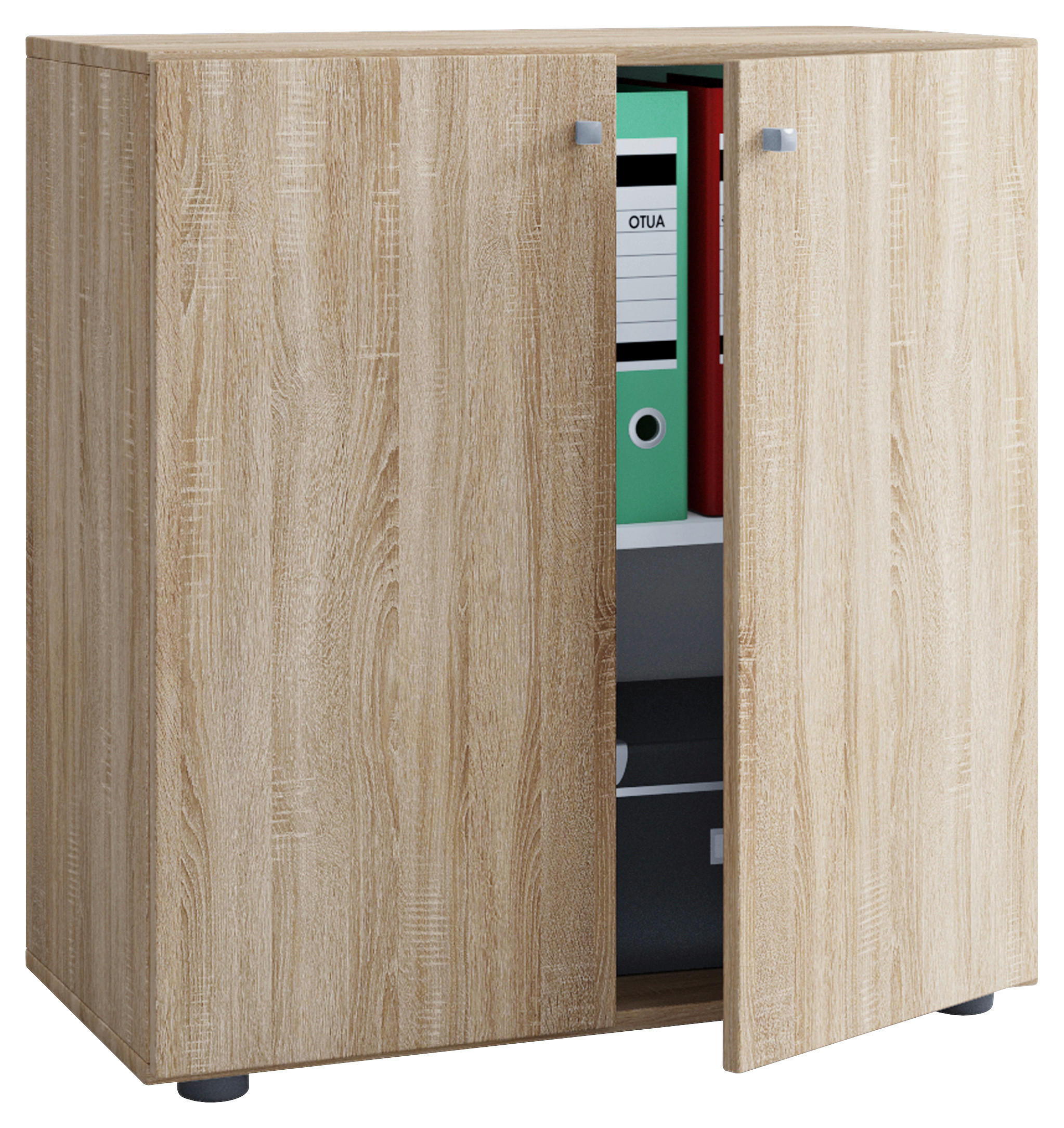 AKTENSCHRANK Sonoma Eiche  - Sonoma Eiche, Basics, Holzwerkstoff (70/74/39cm) - MID.YOU