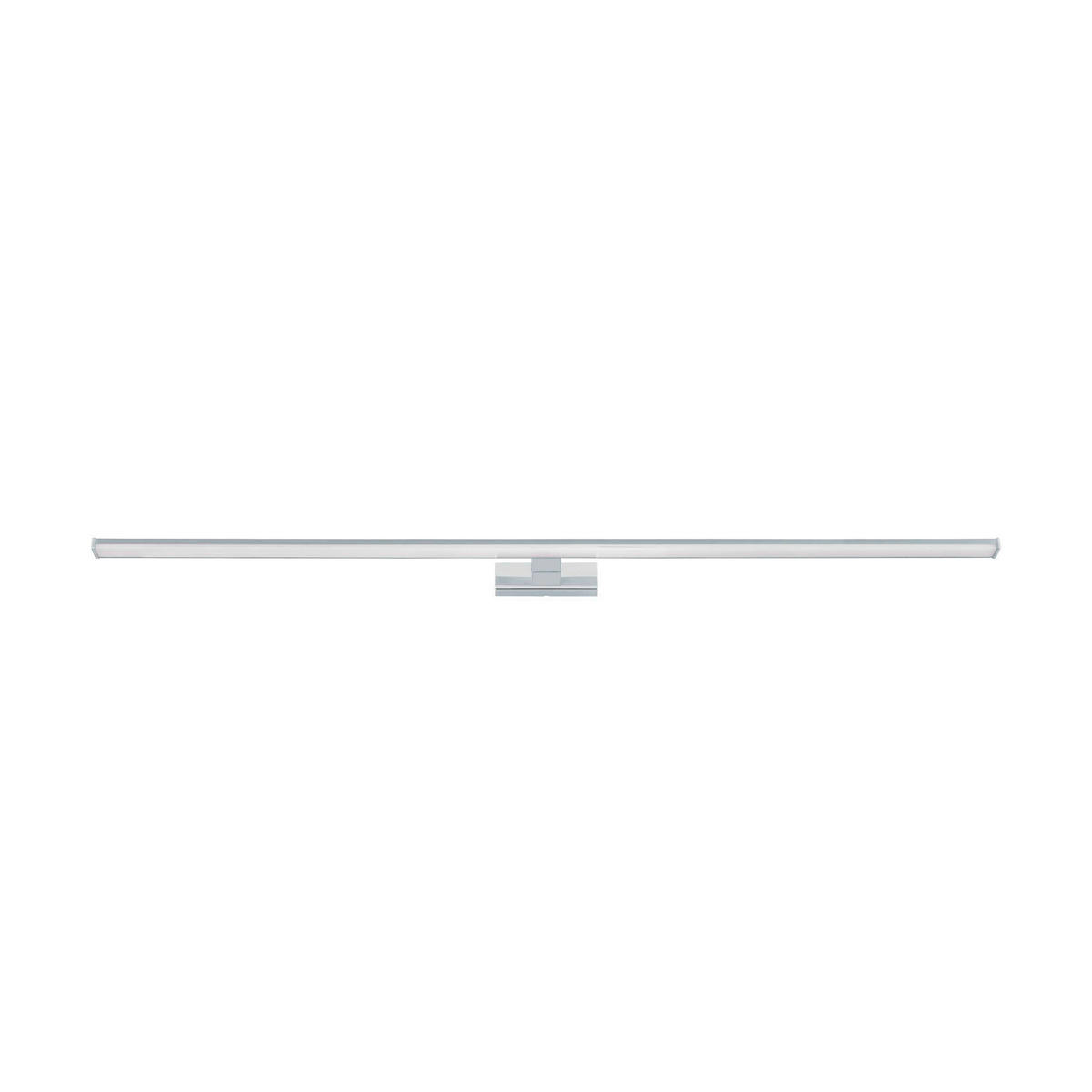 BADEZIMMER-WANDLEUCHTE - Chromfarben/Silberfarben, Basics, Kunststoff/Metall (120cm) - Celina