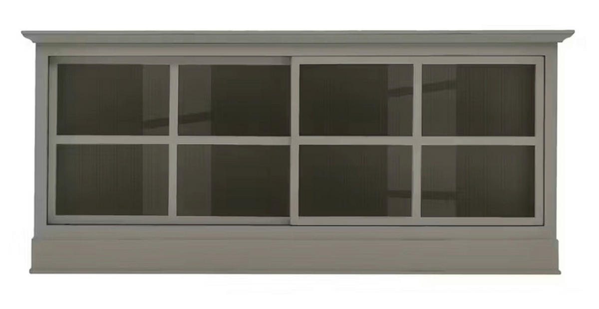 SIDEBOARD UrbanClass  in 190,5/82/49 cm  - Grau, LIFESTYLE, Glas/Holz (190,5/82/49cm) - Livetastic