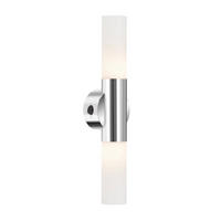 NÁSTĚNNÉ KOUPELNOVÉ SVÍTIDLO, 33/7,5/6 cm - barvy chromu, Basics, plast (33/7,5/6cm)