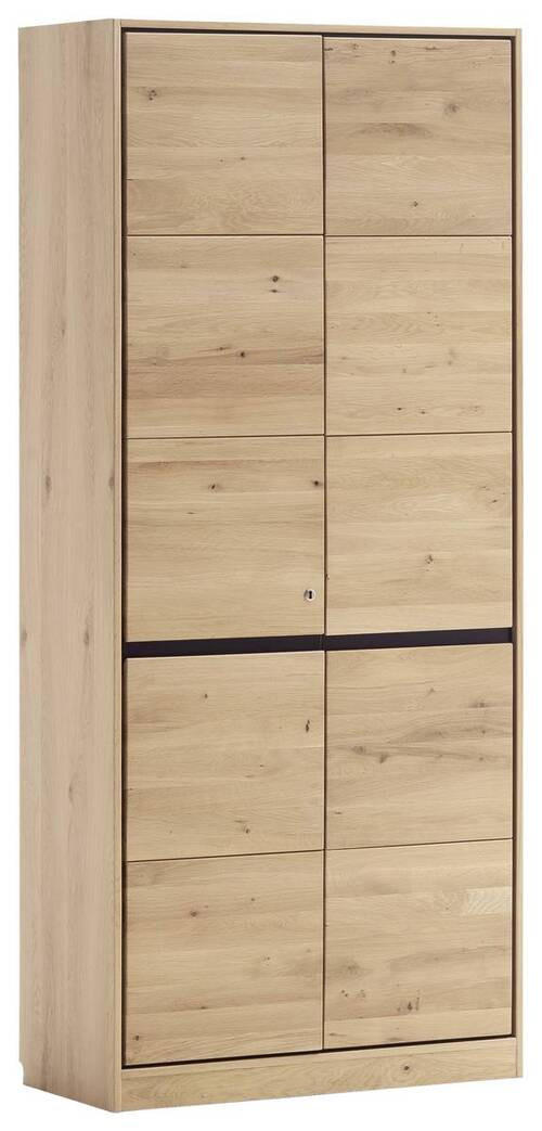 AKTENSCHRANK Asteiche Eiche Bianco  - Eiche Bianco, KONVENTIONELL, Holz/Holzwerkstoff (86/198/40cm) - Linea Natura