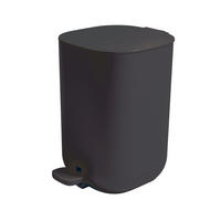 TRETEIMER 3 l  Kunststoff  - Schwarz, Basics, Kunststoff (16,4/23,2/16,4cm) - Spirella