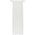 FERTIGVORHANG  halbtransparent  140/245 cm   - Weiß, KONVENTIONELL, Textil (140/245cm) - Dieter Knoll