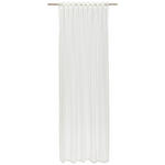 FERTIGVORHANG  halbtransparent  140/245 cm   - Weiß, KONVENTIONELL, Textil (140/245cm) - Dieter Knoll