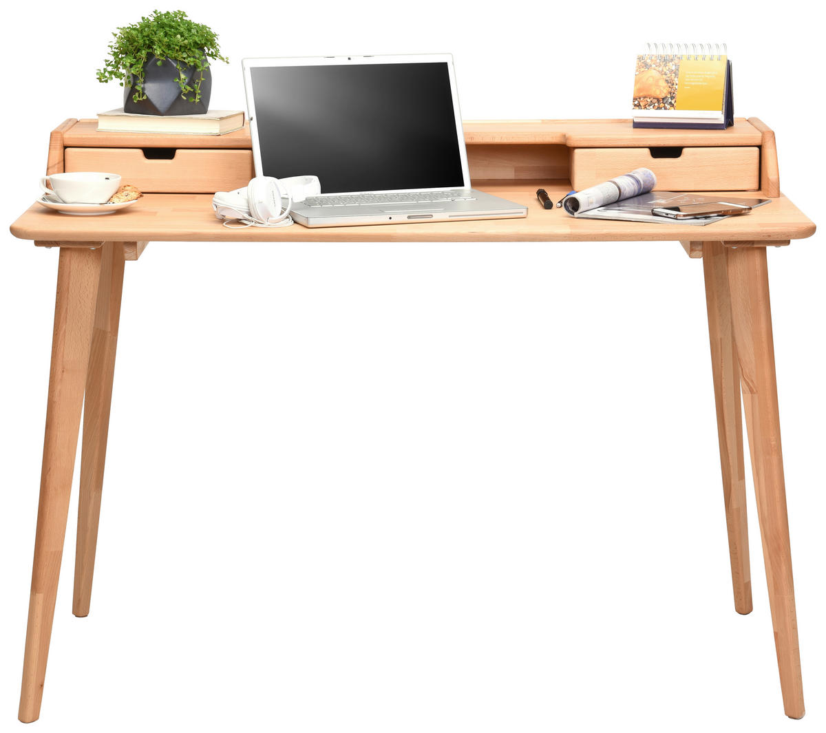 PSACÍ STŮL, jádrový buk, 120/65/84,50 cm - jádrový buk/barvy buku, Konvenční, dřevo (120/65/84,50cm) - Linea Natura