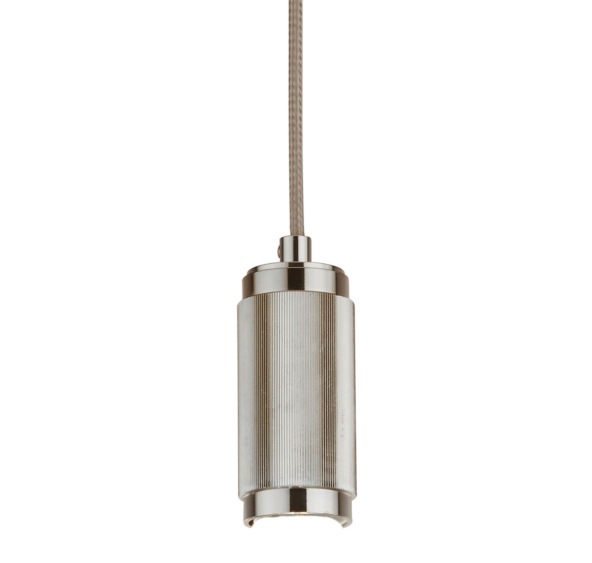 PENDELLEUCHTE Vibrant 10/300 cm   - Silberfarben, KONVENTIONELL, Metall (10/300cm) - Searchlight