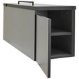 GAMINGTISCH Dunkelgrau  - Dunkelgrau, MODERN, Holzwerkstoff (210/80/75cm) - Novel