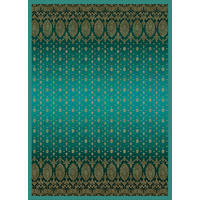 OKRASNA ODEJA  GOLD DECOR  240/250 cm       zelena  - zelena, Design, tekstil (240/250cm) - Bassetti