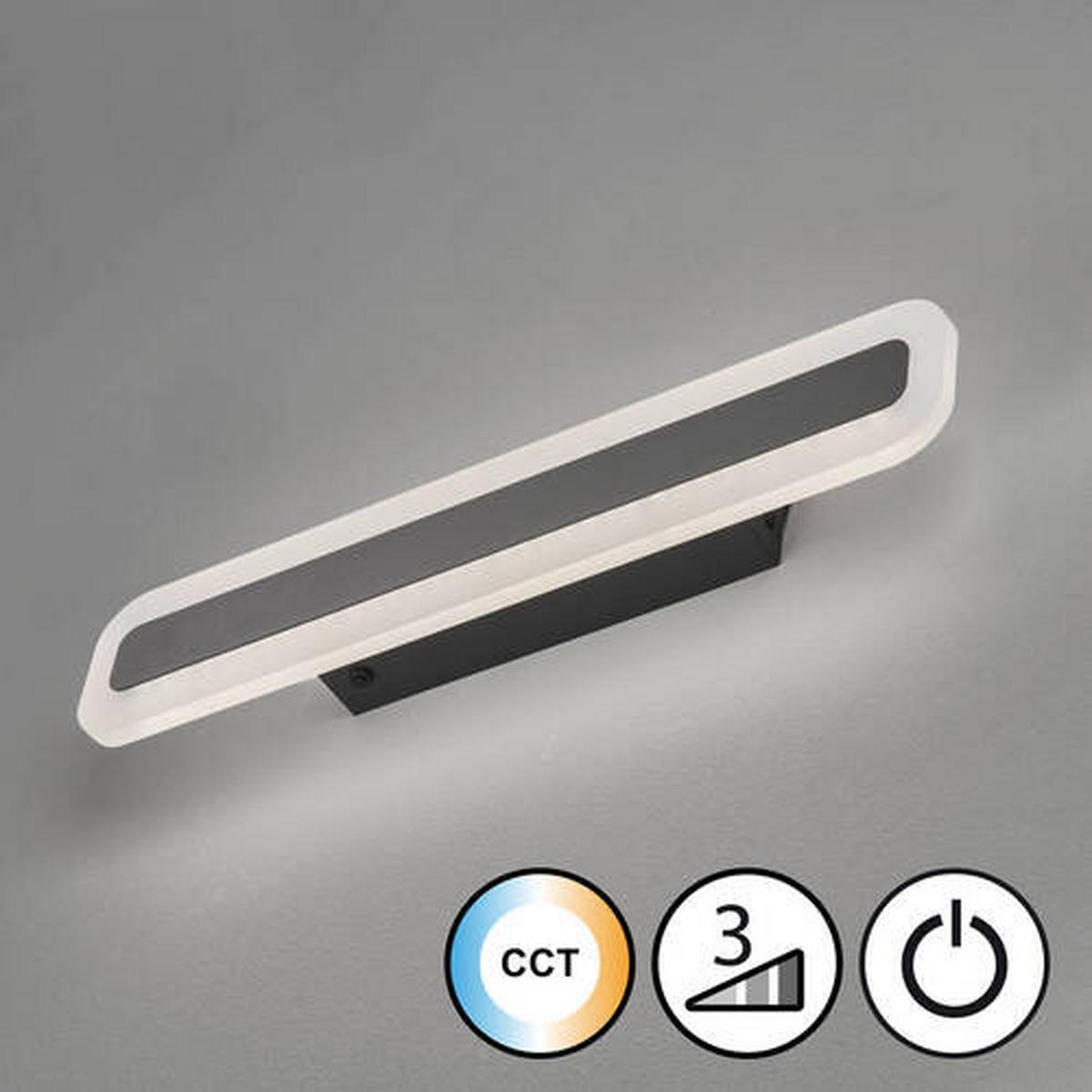 LED-WANDLEUCHTE Streep 40/8/6 cm   - KONVENTIONELL (40/8/6cm) - Fischer & Honsel