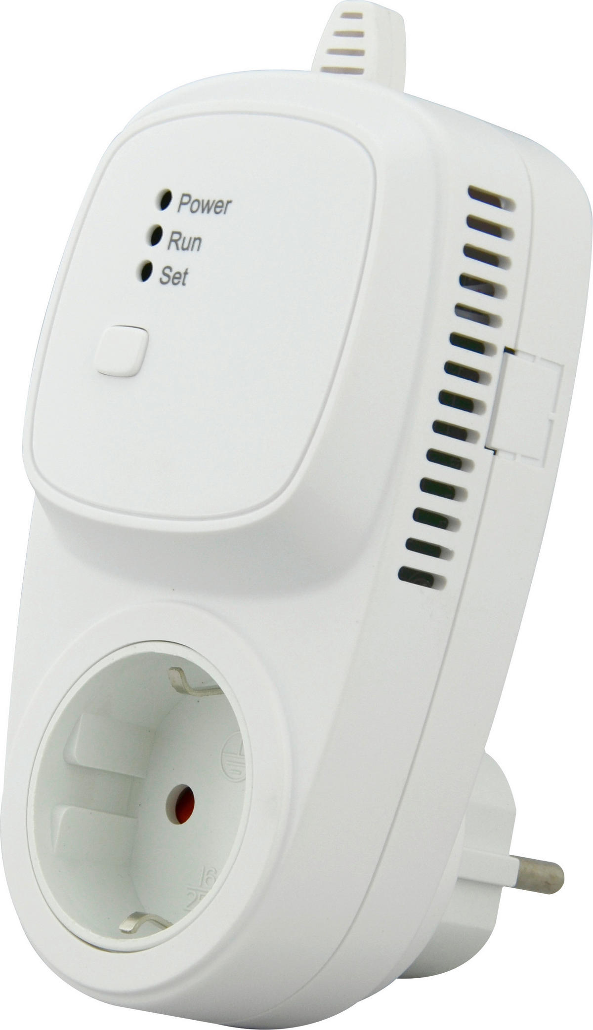 ADAPTERSTECKER - Weiß, Basics, Kunststoff (14/7/4,2cm)