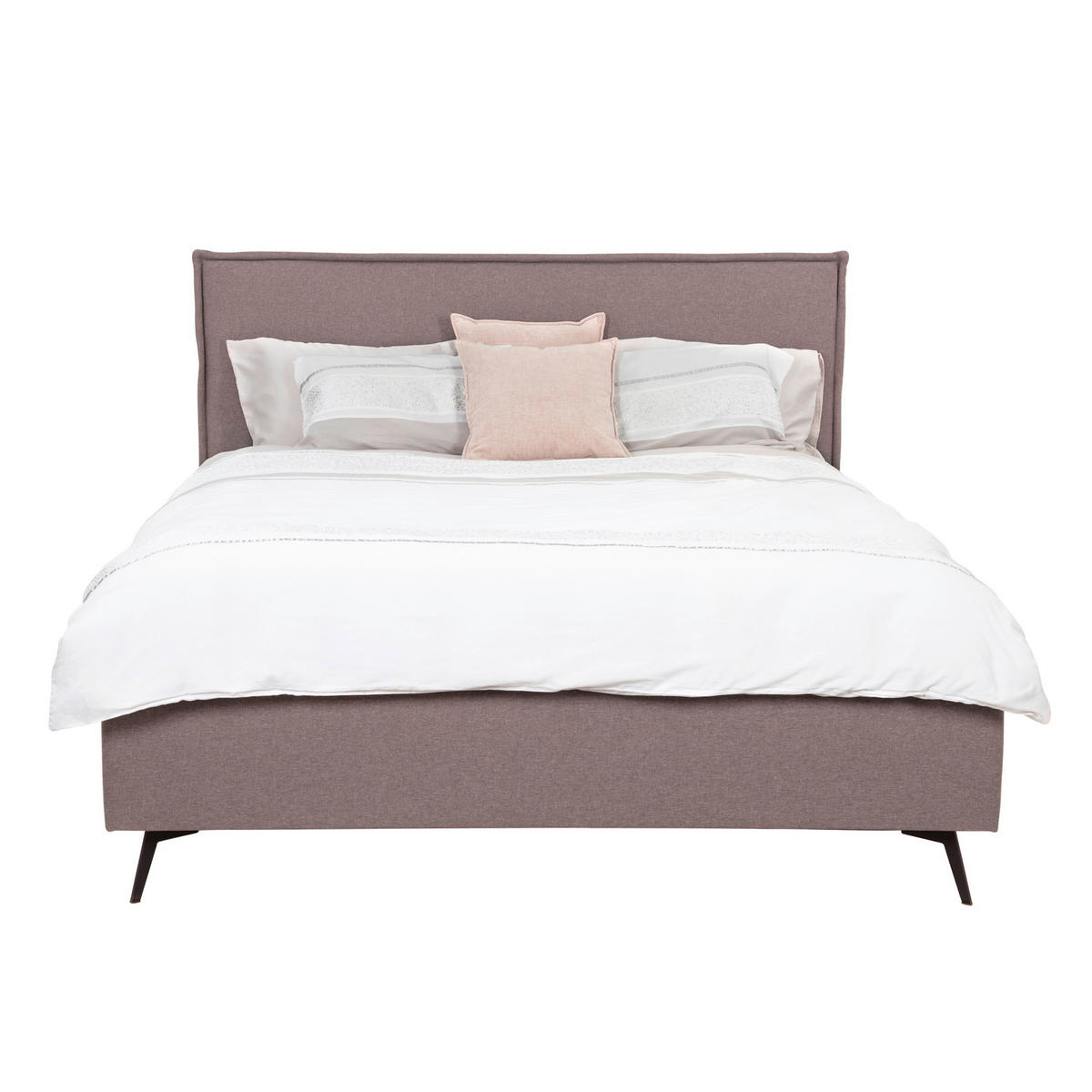 POLSTERBETT Rosa 200/200 cm  - Rosa, MODERN, Holz/Textil (200/200cm) - MID.YOU