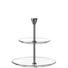 ETAGERE - Klar/Silberfarben, Basics, Glas/Metall (21/22.5/21cm) - LEONARDO