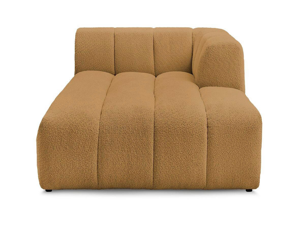 SOFAELEMENT ANNECY Bouclé Gelb  - Gelb/Schwarz, MODERN, Kunststoff/Textil (120/72/170cm)