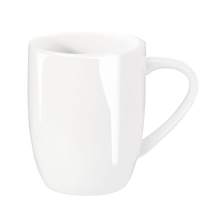 KAFFEEBECHER A TABLE  350 ml   - Weiß, Basics, Keramik (0.35l) - ASA