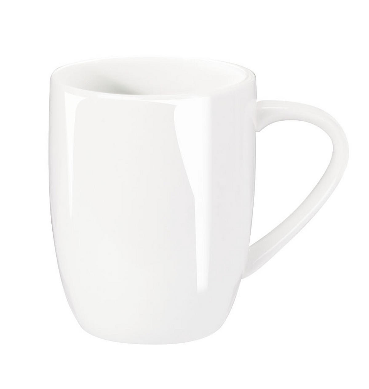 KAFFEEBECHER A TABLE  350 ml   - Weiß, Basics, Keramik (0.35l) - ASA
