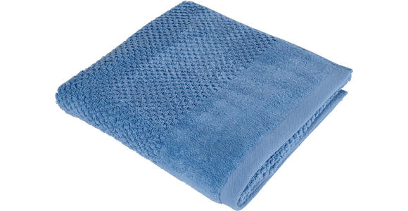 DUSCHTUCH 70/140 cm - Blau, Basics, Textil (70/140cm) - Esposa