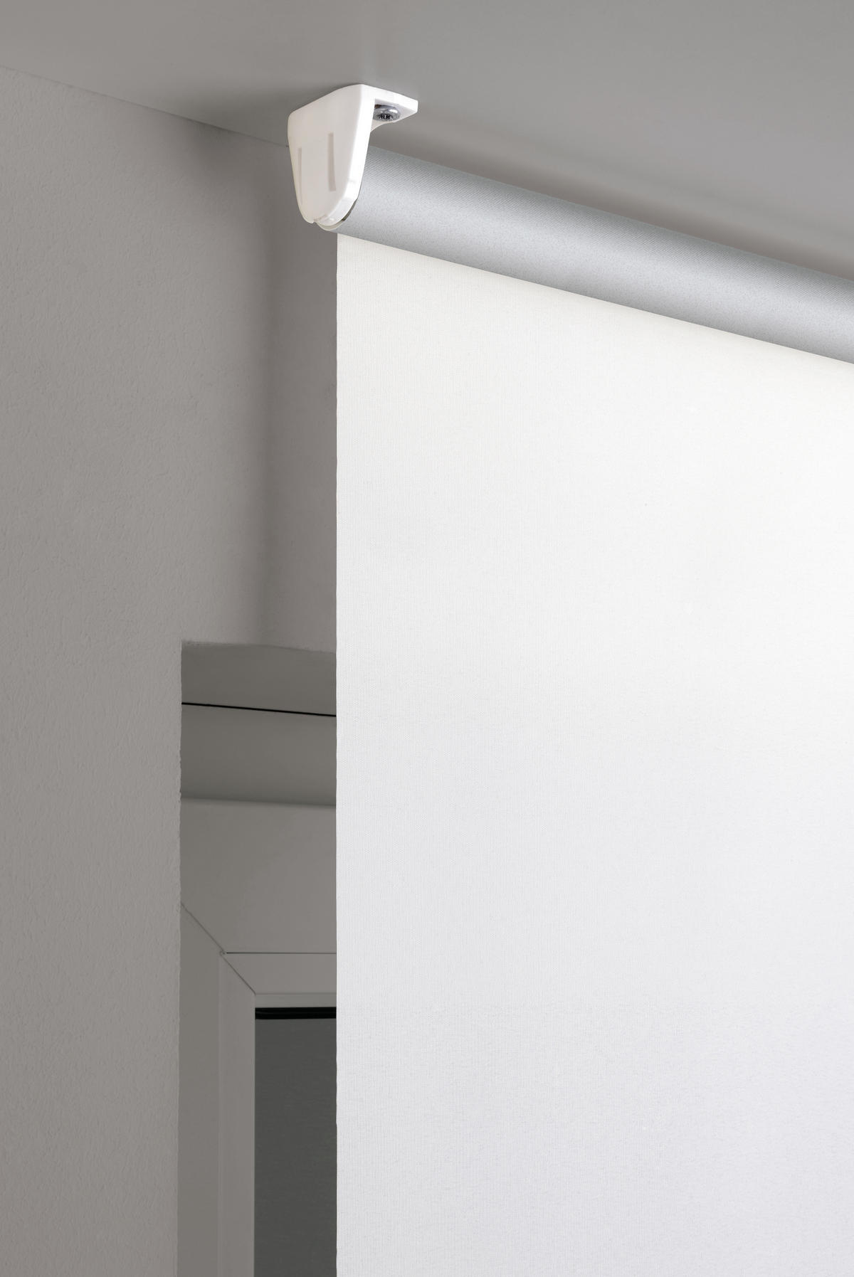 ROLLO  blickdicht  120/160 cm    - Weiß, Basics, Textil (120/160cm) - Homeware