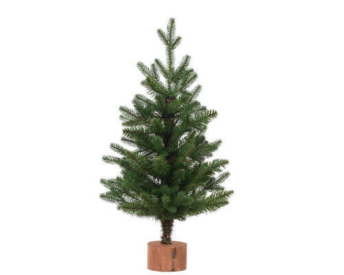 WEIHNACHTSBAUM 60 cm  - Grün, KONVENTIONELL, Holz/Kunststoff (36,00/36,00/60,00cm)