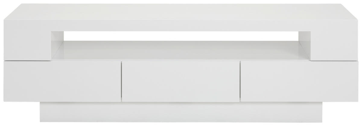 TV-SZEKRÉNY 150/45/40 cm  - fehér, Design, faalapú anyag (150/45/40cm) - Xora