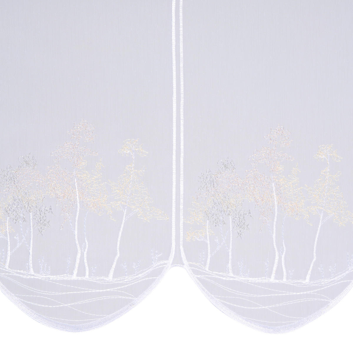 KURZGARDINE 50 cm   - Roségold, KONVENTIONELL, Kunststoff (50cm) - Esposa