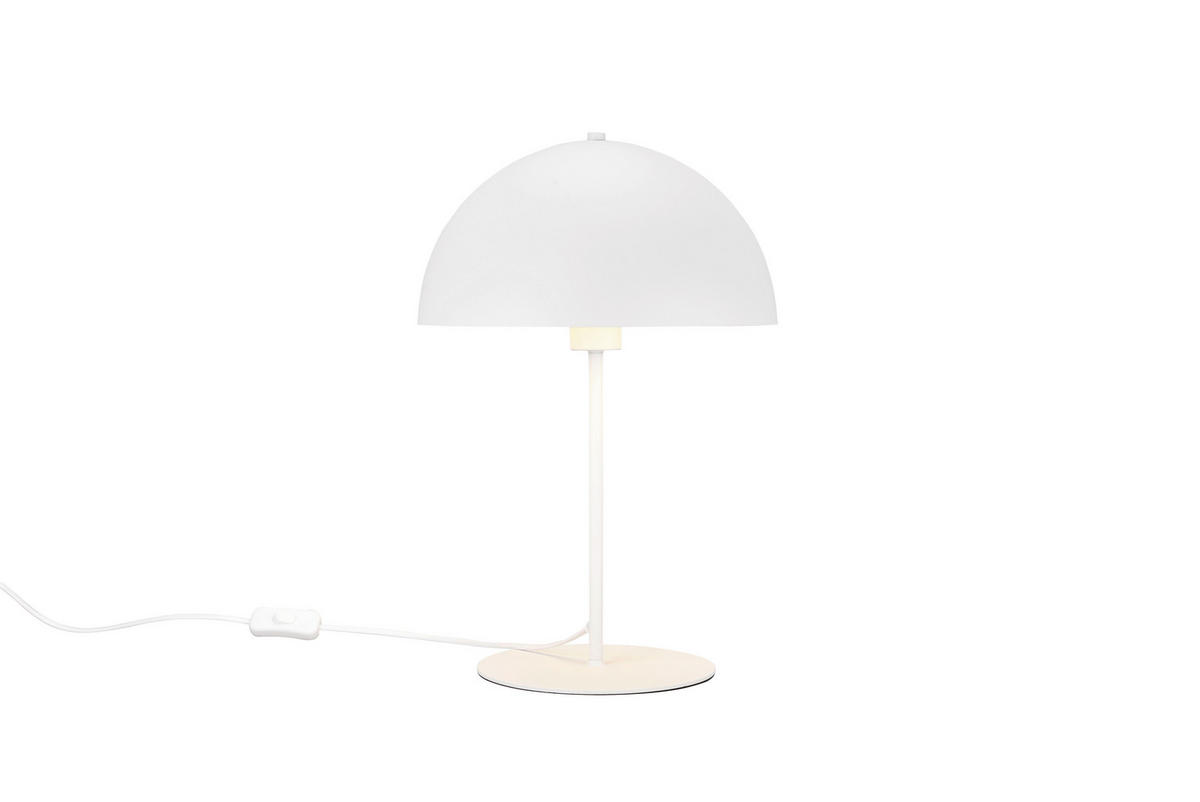 Tischleuchte Nola - Weiss, Konventionell, Metall (30/45cm) - Trio Leuchten
