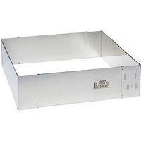 BACKRAHMEN  - Silberfarben, KONVENTIONELL, Metall (22-43/7/25-48cm) - Birkmann