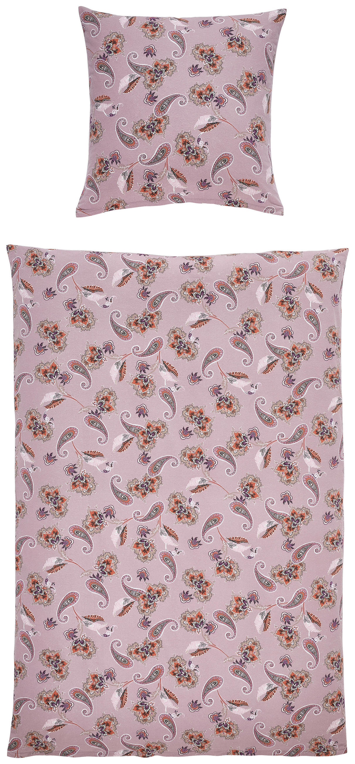 BETTWÄSCHE Atelier Flanell 155/220 cm  - Rosa, Design, Textil (155/220cm) - Estella