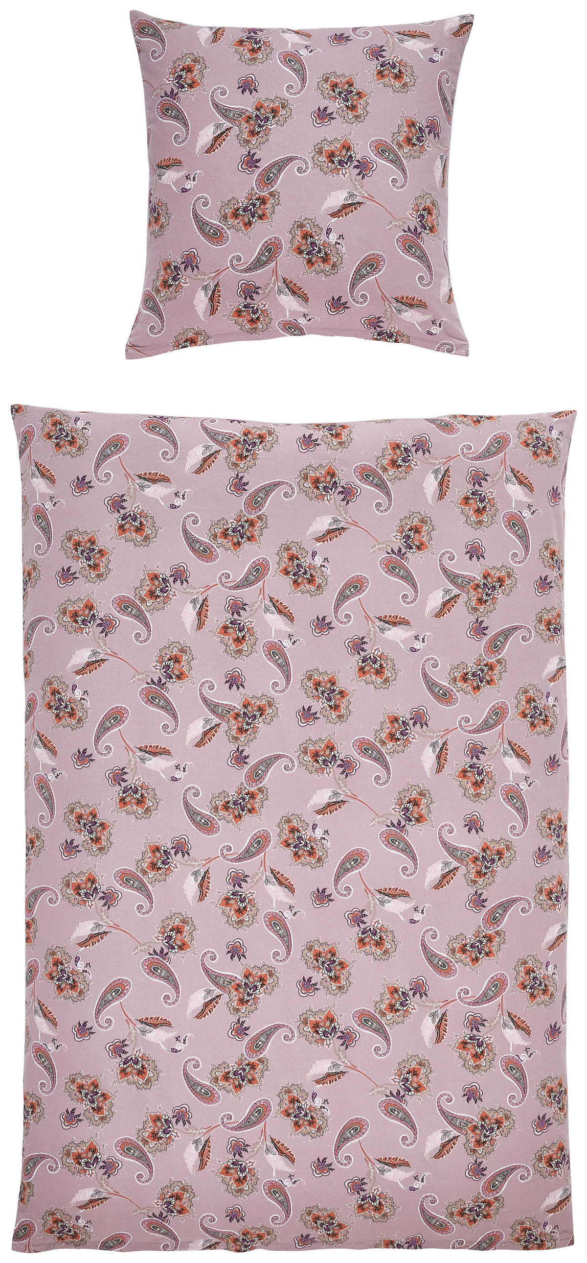 BETTWÄSCHE Atelier Flanell 155/220 cm  - Rosa, Design, Textil (155/220cm) - Estella