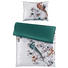 BETTWÄSCHE 140/200 cm - Petrol/Weiß, KONVENTIONELL, Textil (140/200cm) - Esposa BETTWÄSCHE 140/200 cm - Petrol/Weiß, KONVENTIONELL, Textil (140/200cm) - Esposa