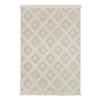 WEBTEPPICH 80/150 cm Summer Beige rechteckig  - Beige, Basics, Kunststoff/Textil (80/150cm) - Schöner Wohnen