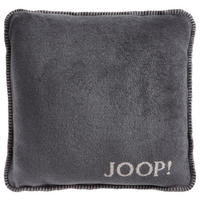KISSENHÜLLE Uni Doubleface 50/50 cm  - Taupe/Anthrazit, Basics, Textil (50/50cm) - Joop!