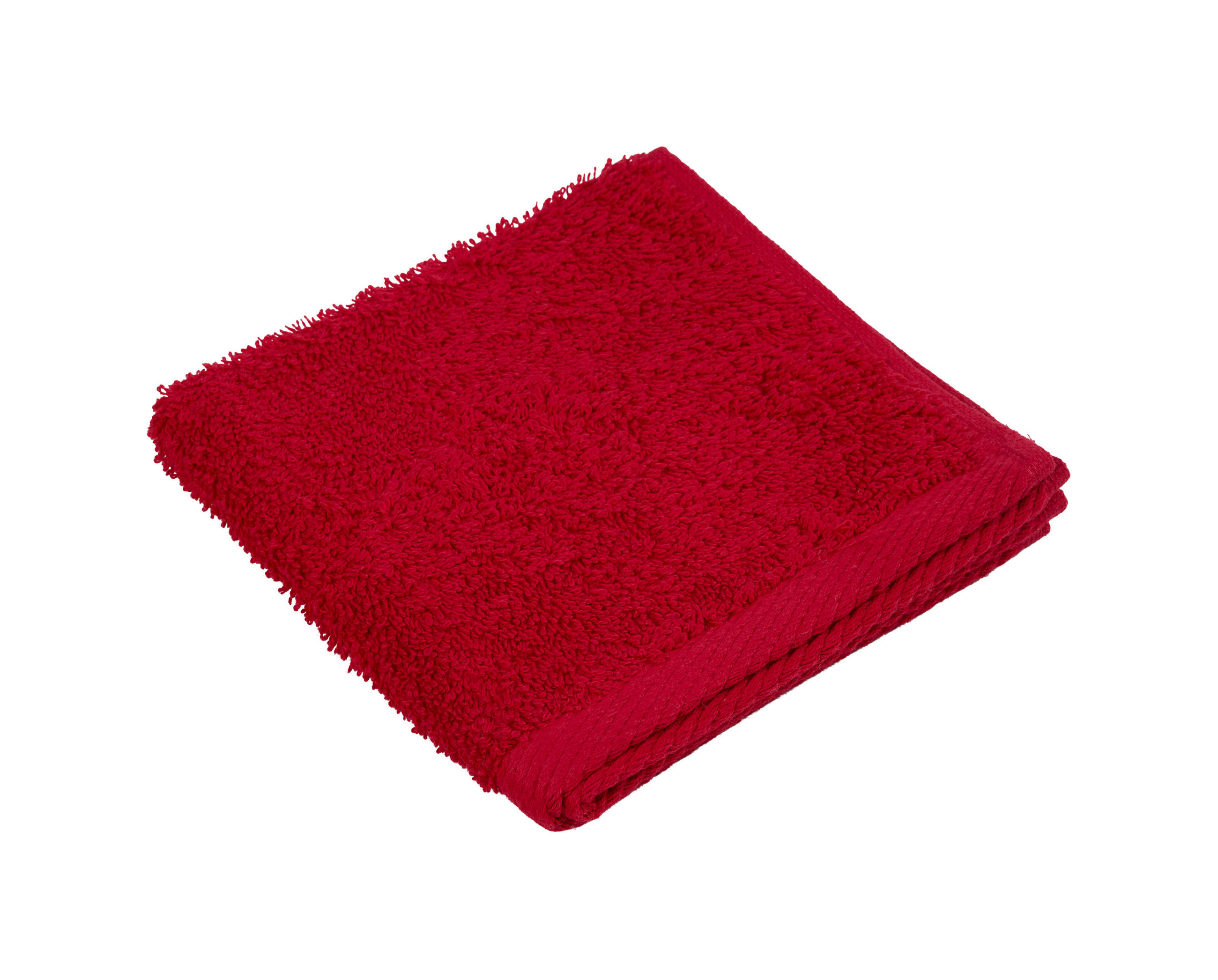 SEIFTUCH Palma Rot 30/30 cm  - Rot, Basics, Textil (30/30cm) - Esposa