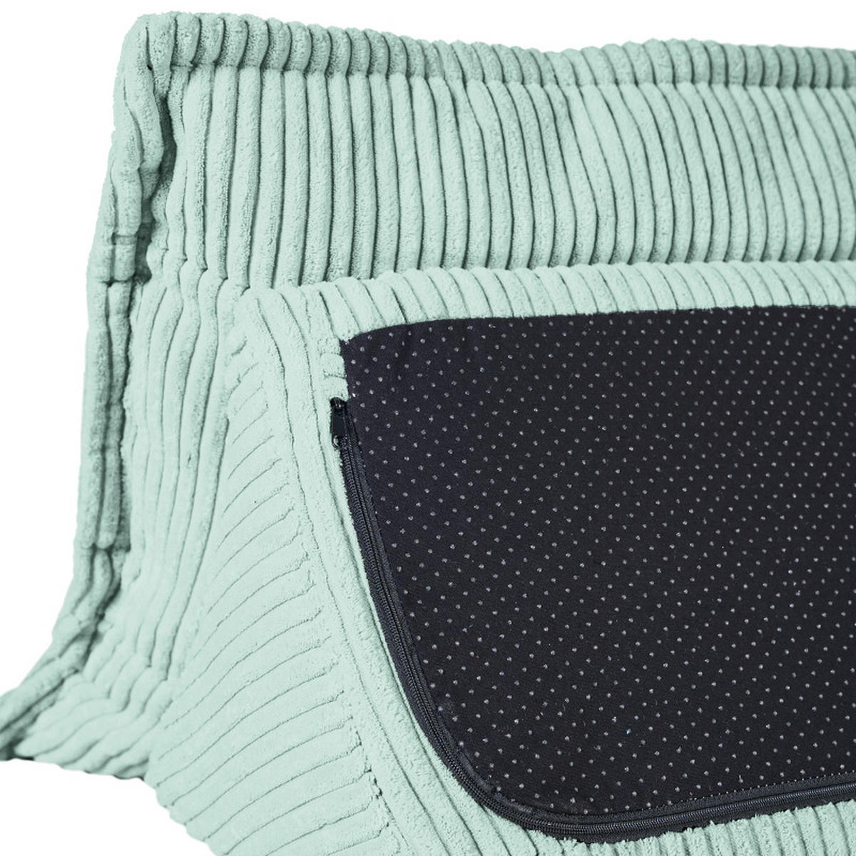 RÜCKENKISSEN   83/25/42 cm  - Blau, Modern, Textil (83/25/42cm) - Trendmanufaktur