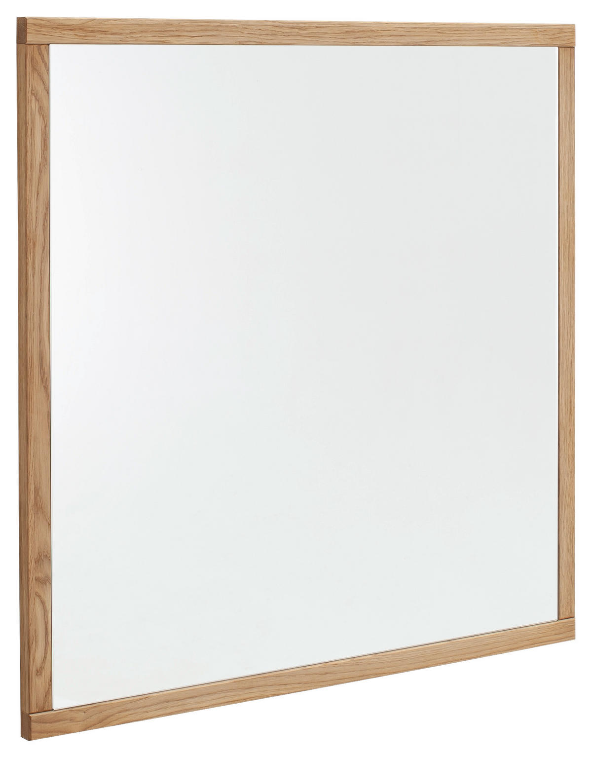 WANDSPIEGEL 79/79/2 cm  - Wildeiche, Natur, Glas/Holz (79/79/2cm) - Linea Natura