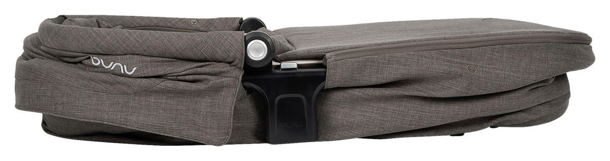 KINDERWAGENSET TRIV lx  - Sandfarben/Schwarz, Basics, Kunststoff/Metall (58/109/93,5cm) - Nuna