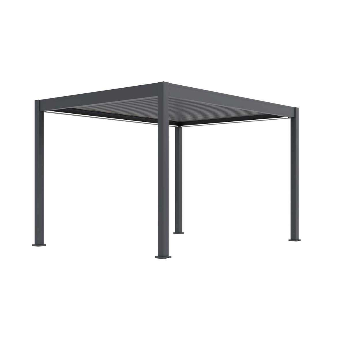 PERGOLA 300/400/255 cm   - Graphitfarben, Basics, Metall (300/400/255cm) - Gardenson