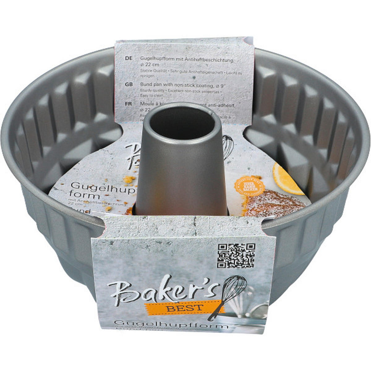 SOCKERKAKSFORM - silver, Klassisk, metall (23/11/23cm) - Birkmann