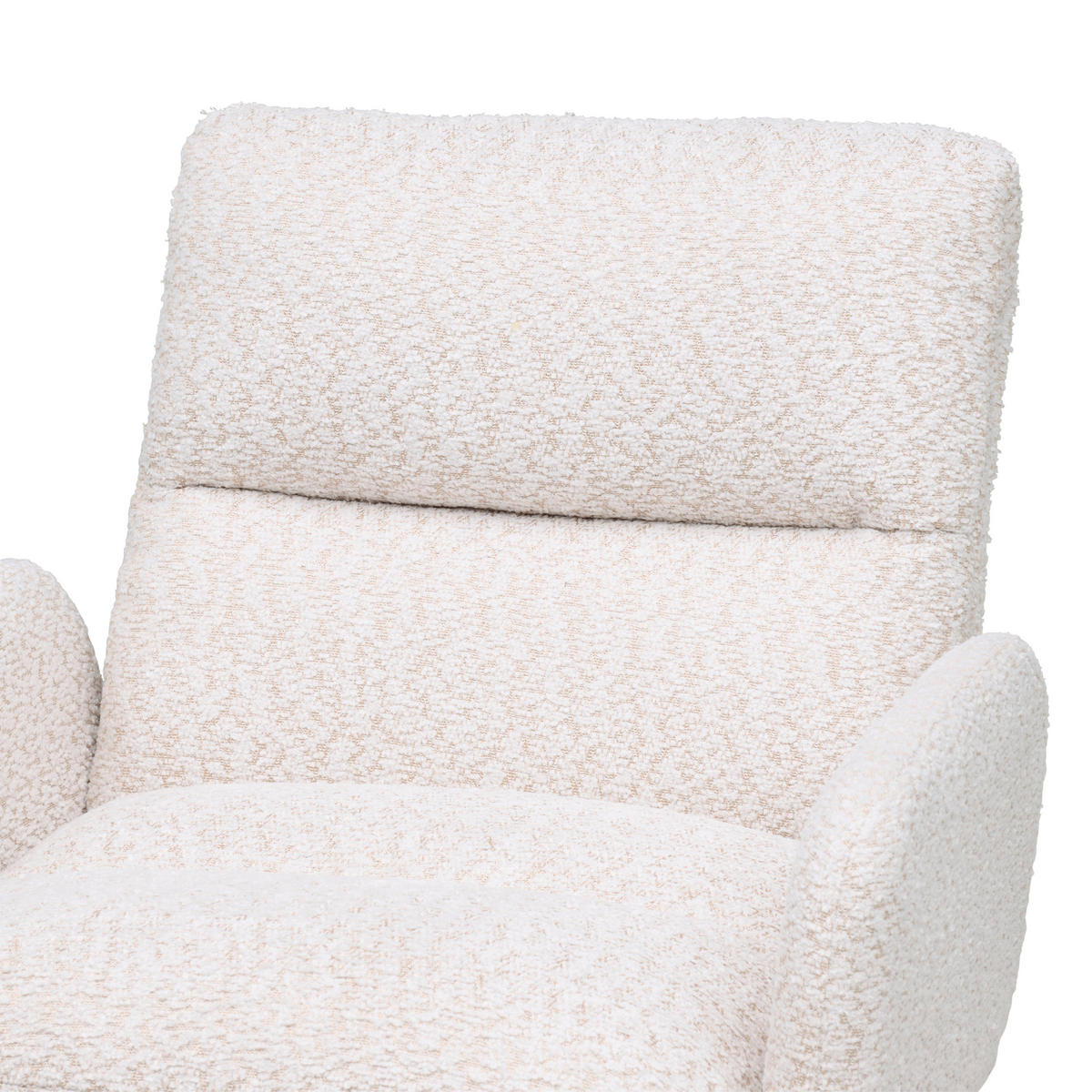 OTOČNÁ ŽIDLE, buklé, černá, béžová - černá/béžová, Moderní, kov/textil (58/86/96/65cm) - MID.YOU