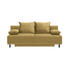SCHLAFSOFA in Textil Gelb - Gelb/Schwarz, Design, Kunststoff/Textil (200/91/95cm) - Ti`me SCHLAFSOFA in Textil Gelb - Gelb/Schwarz, Design, Kunststoff/Textil (200/91/95cm) - Ti`me