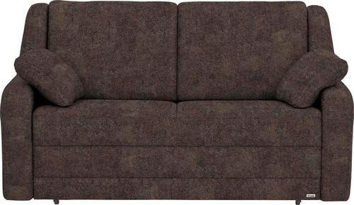 SCHLAFSOFA Braun  - Schwarz/Braun, KONVENTIONELL, Kunststoff/Textil (158/88/91cm) - Sedda