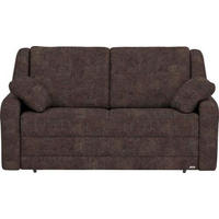SCHLAFSOFA Braun  - Schwarz/Braun, KONVENTIONELL, Kunststoff/Textil (158/88/91cm) - Sedda