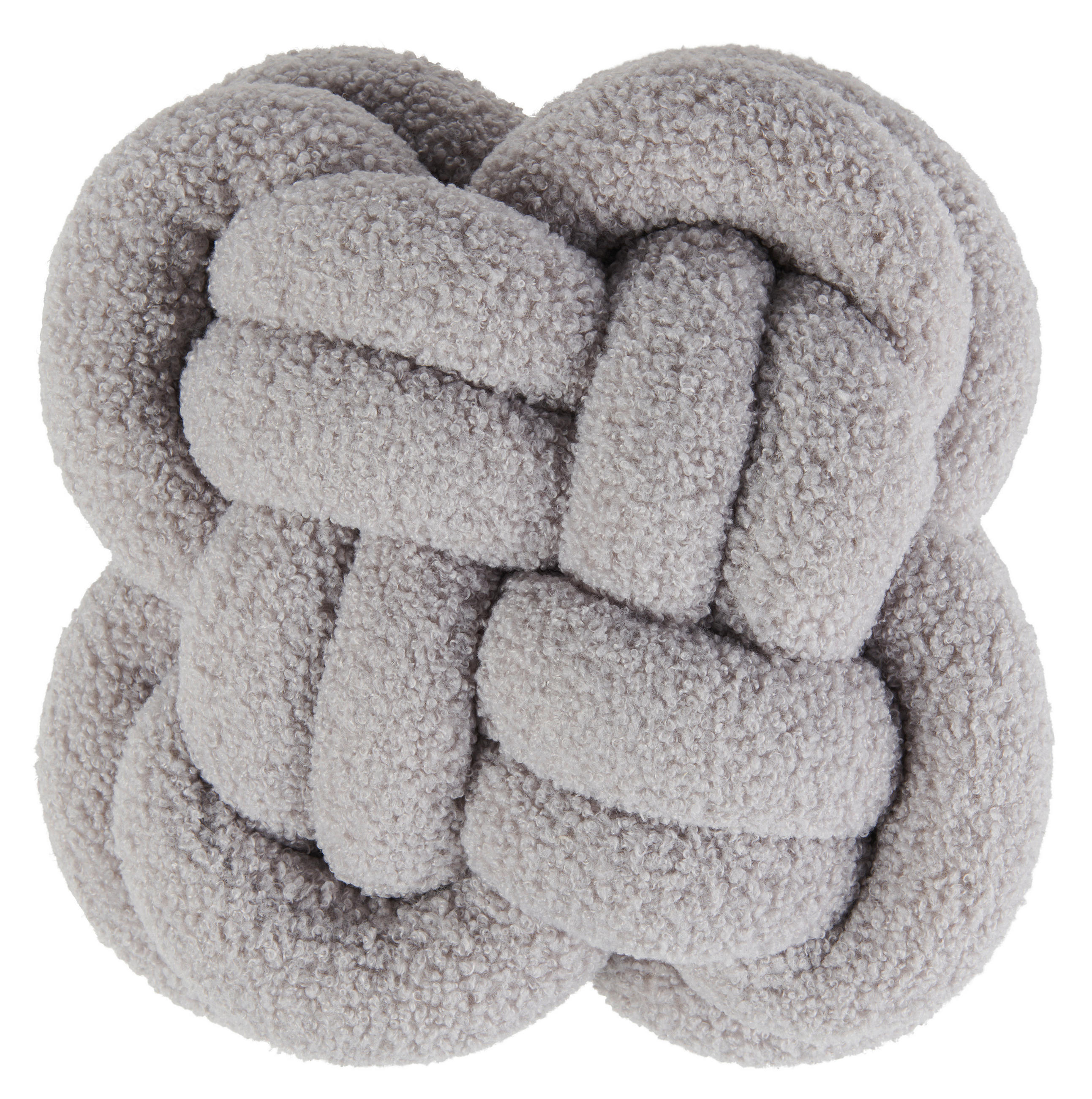 ZIERKISSEN 30 cm - Grau, Basics, Textil (30cm) - Novel
