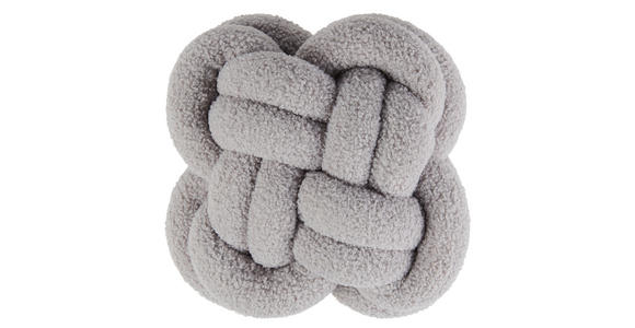 ZIERKISSEN 30 cm - Grau, Basics, Textil (30cm) - Novel