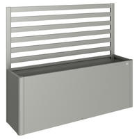 RANKGITTER ohne Hochbeet  - Grau, Basics, Metall (201/91/4cm) - Biohort